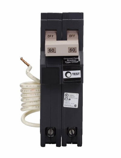 CH260GFT - Eaton - 60 Amp Ground Fault Circuit Breaker