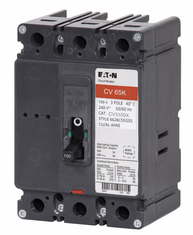 CV3100X - Eaton - Molded Case Circuit Breaker