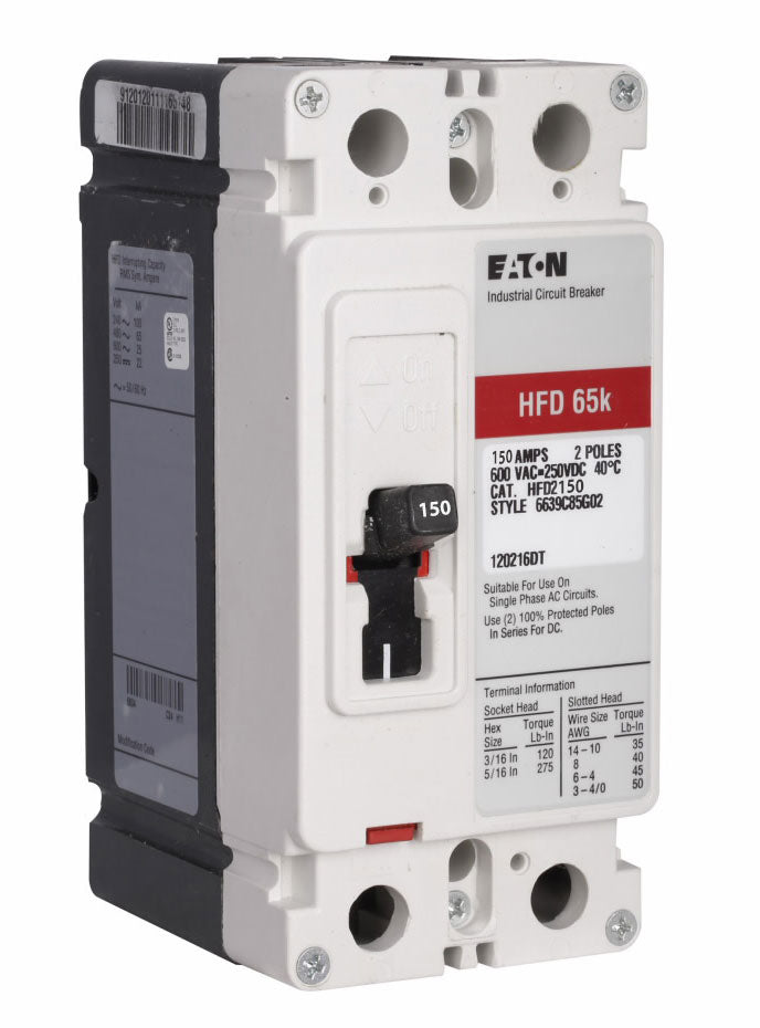 HFD2150 - Eaton - Molded Case Circuit Breaker