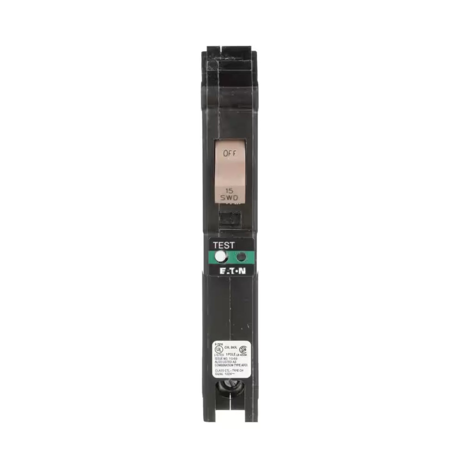 CHFP115AF - Eaton - 15 Amp Arc Fault Circuit Breaker