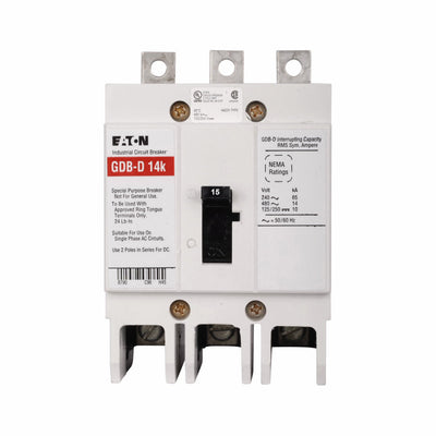 GDB3015D - Eaton - Molded Case Circuit Breaker