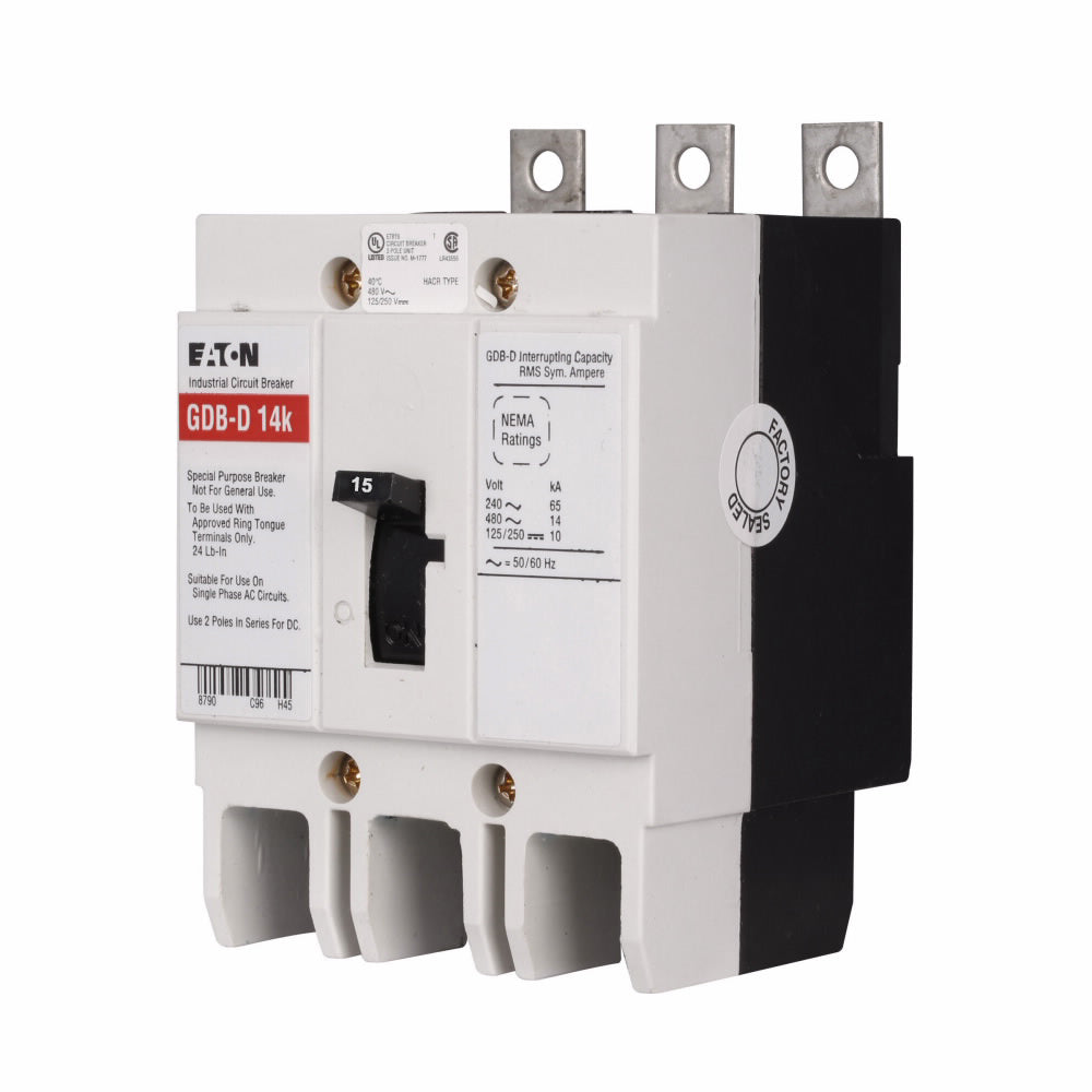 GDB3015D - Eaton - Molded Case Circuit Breaker