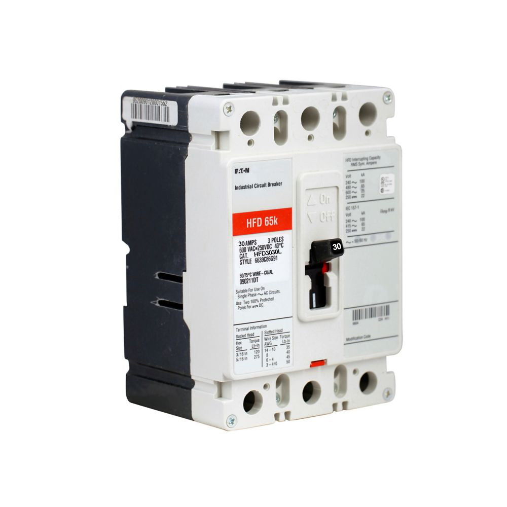 HFD3030L - Eaton - Molded Case Circuit Breaker