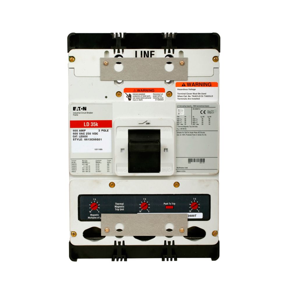 HLD3400W - Eaton Molded Case Circuit Breaker