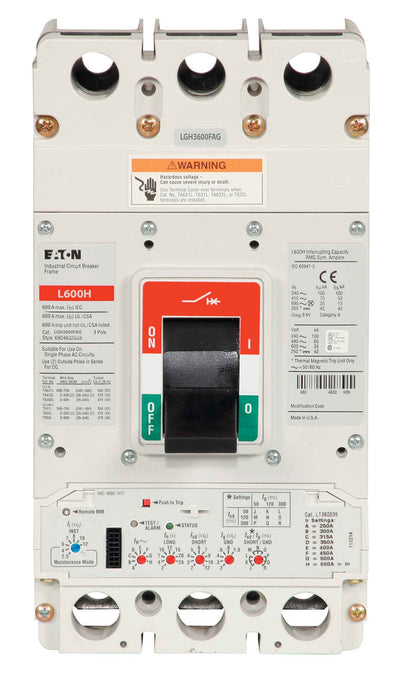 LGH3600FAG - Eaton - Molded Case Circuit Breaker