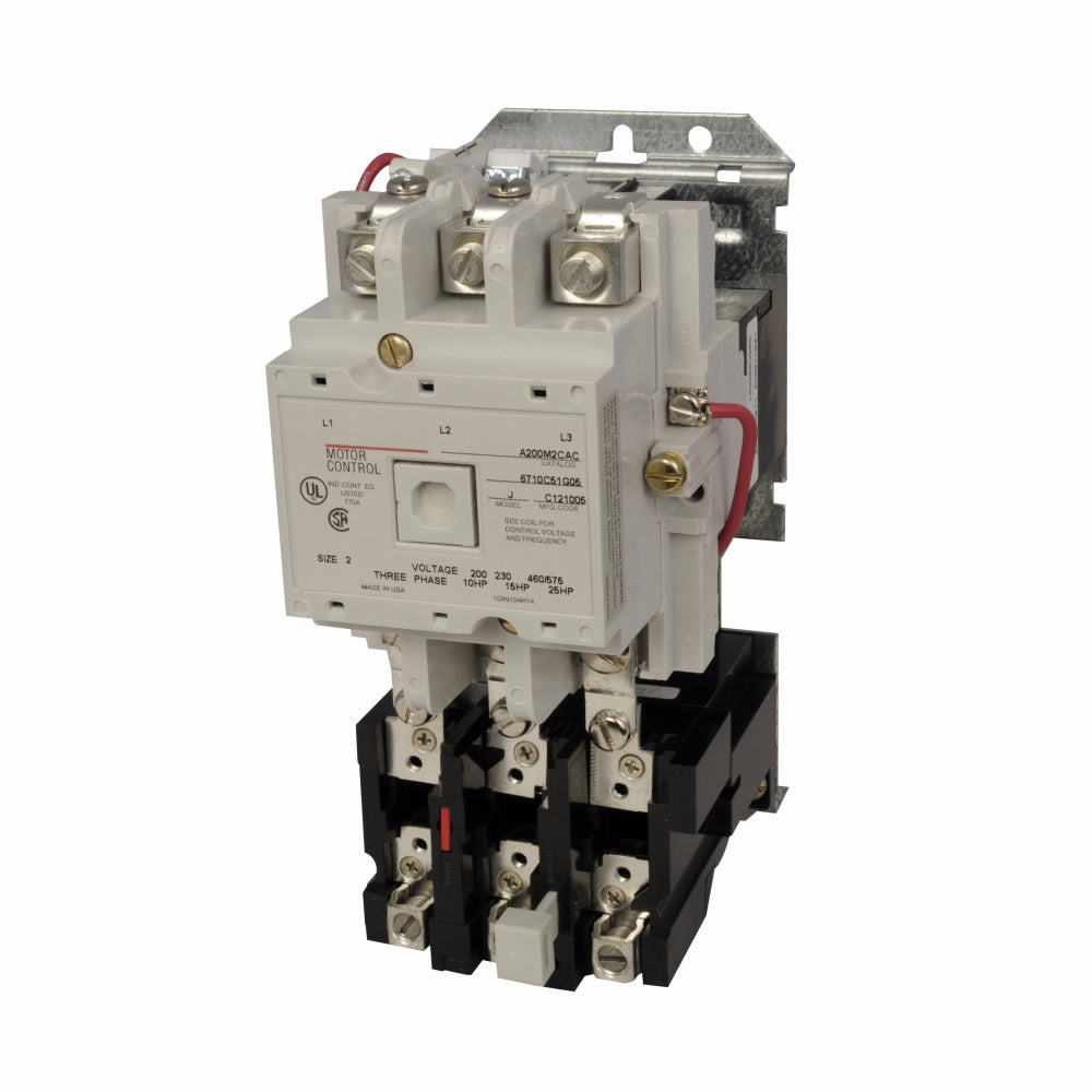 A200M2CAC - Eaton - 45 Amp AC Non-Reversing NEMA Starter