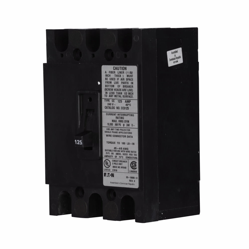 CC3200 - Eaton - Main Circuit Breaker