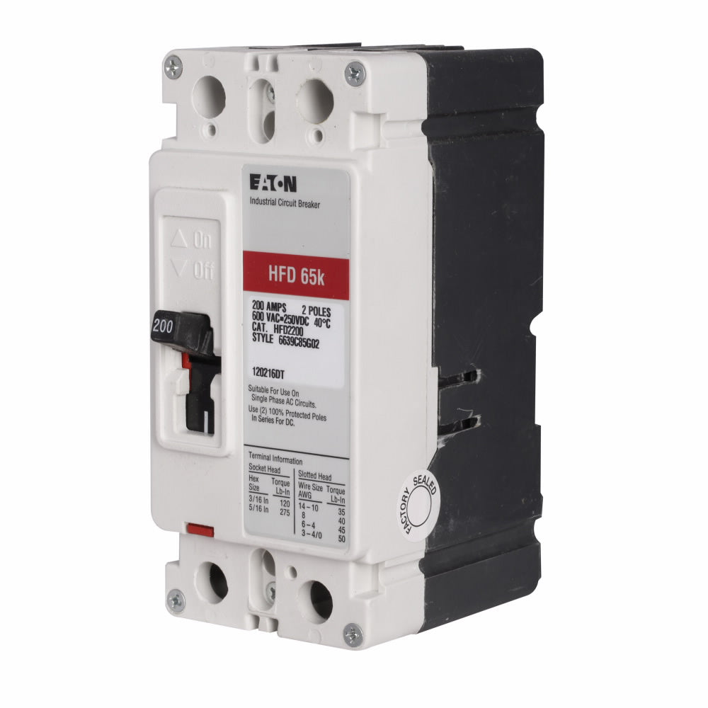 HFD2015 - Eaton - Molded Case Circuit Breaker