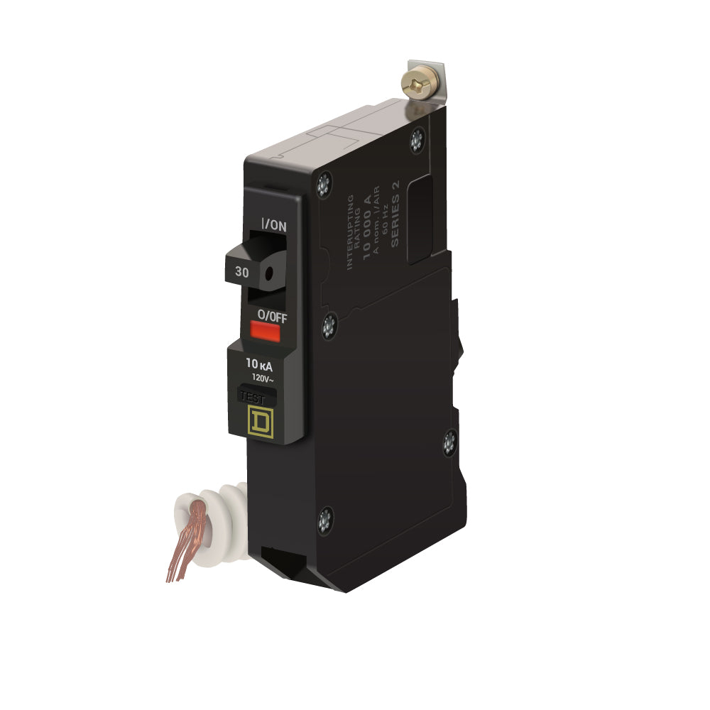 QOB130EPD - Square D - 30 Amp 30 mA GFEP Breaker