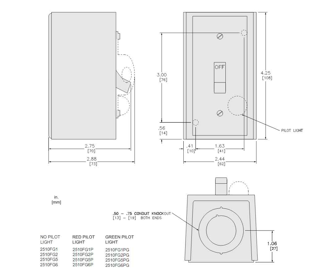 2510FG1 - Square D - Motor Starter