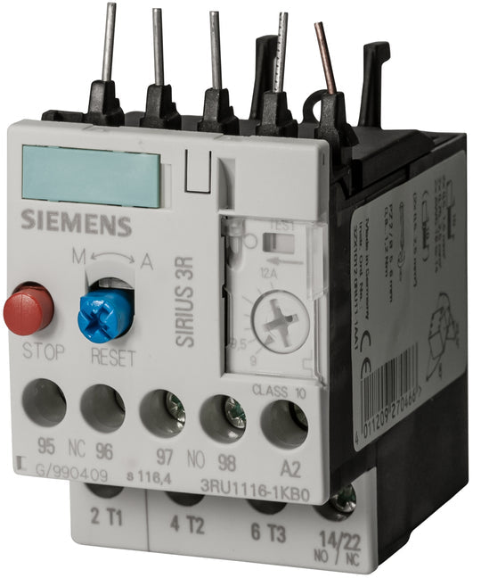 3RU1116-1AB0 - Siemens - Overload Relay
