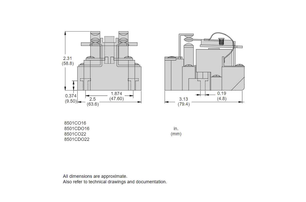 8501CDO16V53 - Square D - Motor Control Part And Accessory