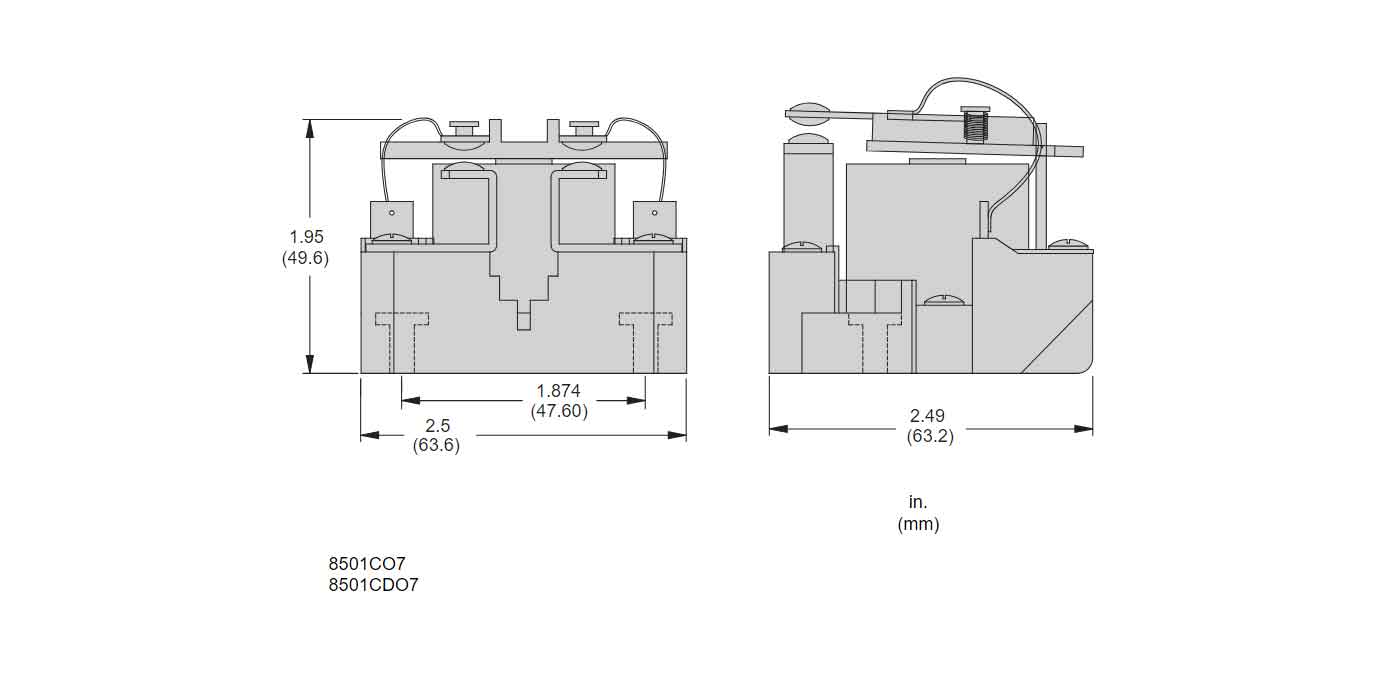 8501CDO7V53 - Square D - Motor Control Part And Accessory