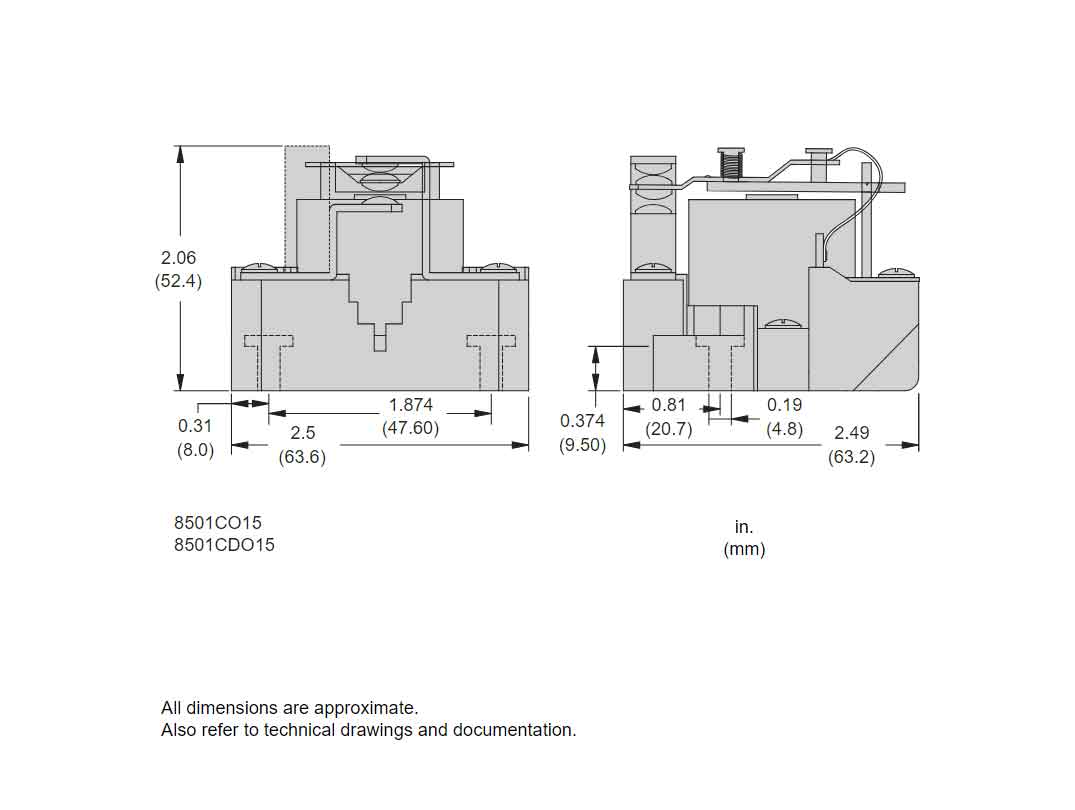 8501CO15V14 - Square D - Motor Control Part And Accessory