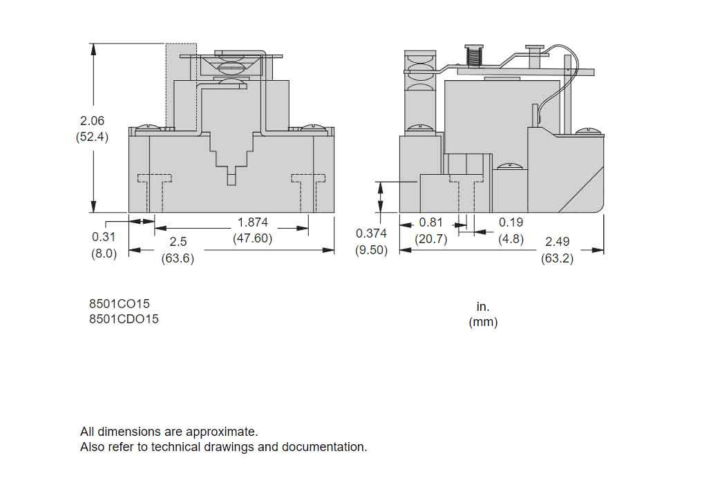 8501CO15V20 - Square D - Motor Control Part And Accessory