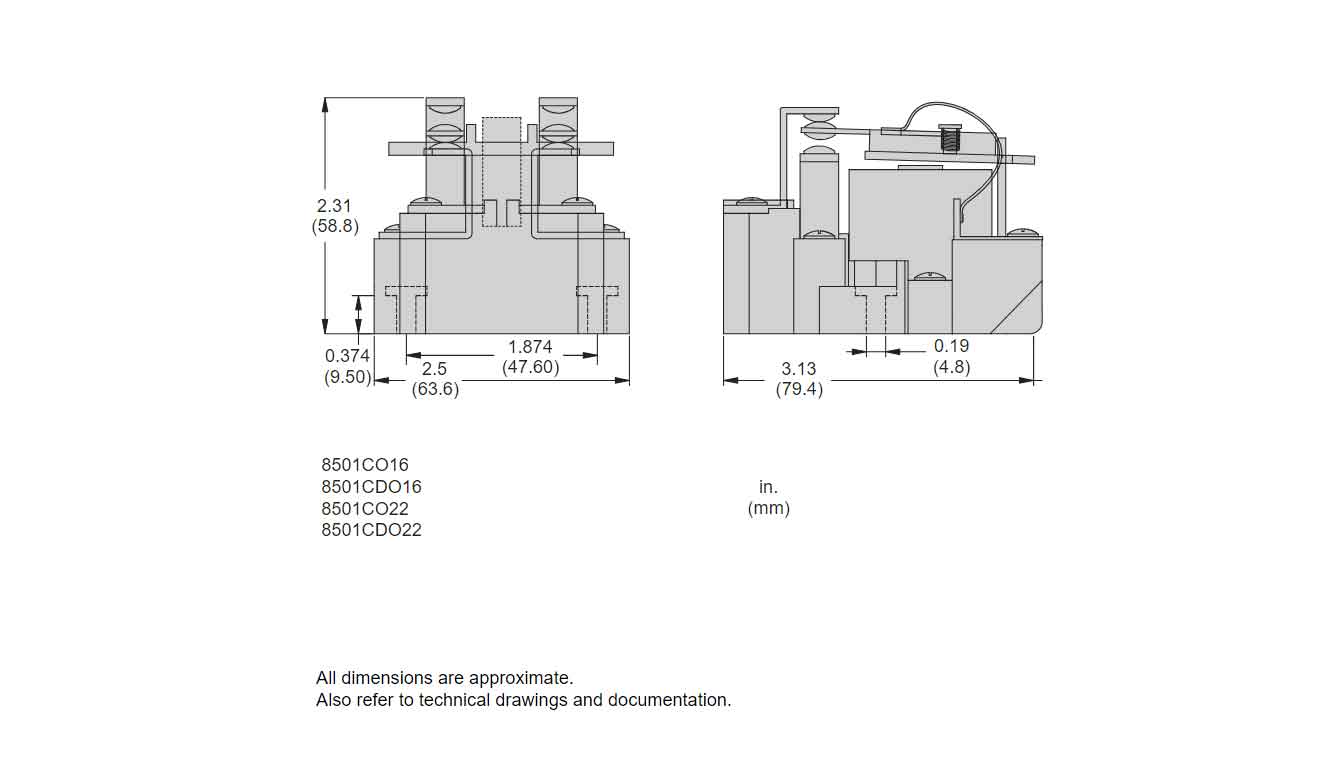 8501CO16V29 - Square D - Motor Control Part And Accessory