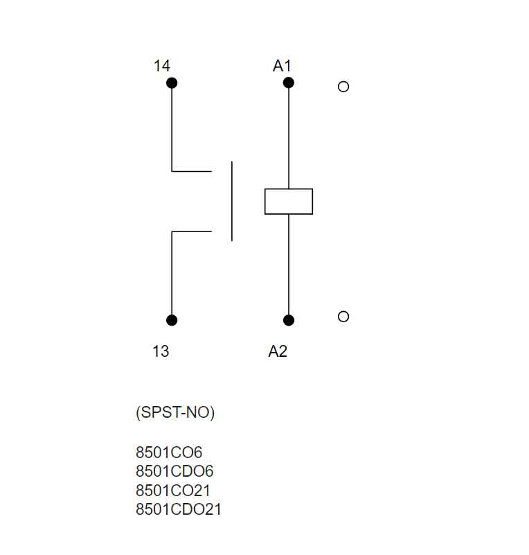 8501CO6V14 - Square D - Motor Control Part And Accessory