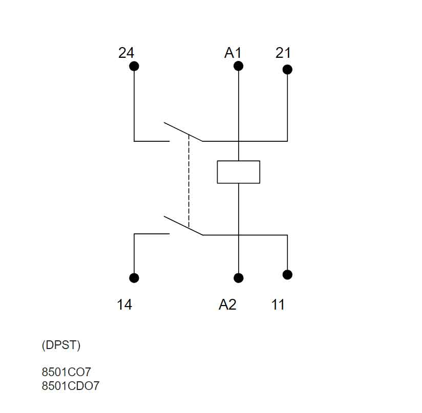 8501CO7V14 - Square D - Motor Control Part And Accessory