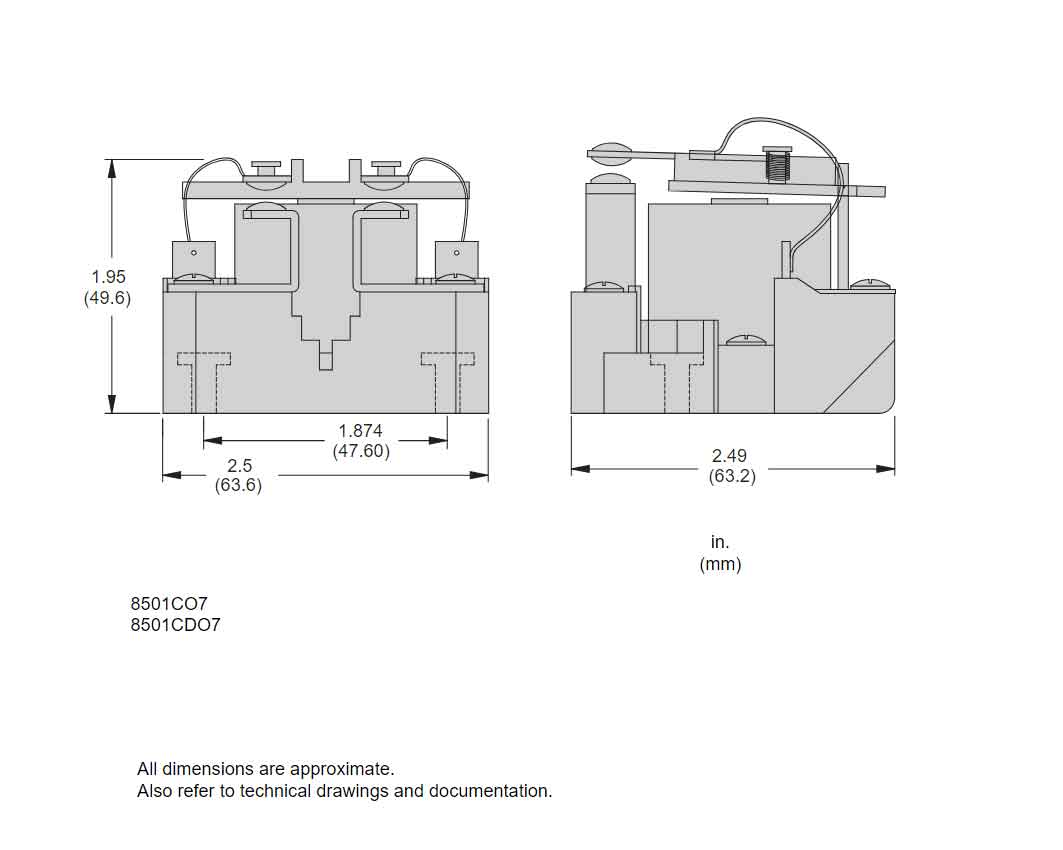 8501CO7V24 - Square D - Motor Control Part And Accessory