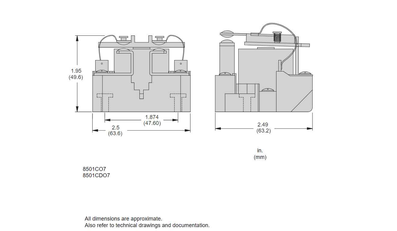 8501CO7V29 - Square D - Motor Control Part And Accessory