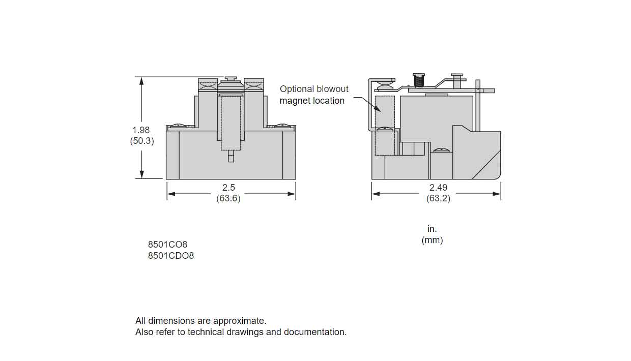 8501CO8V20 - Square D - Motor Control Part And Accessory