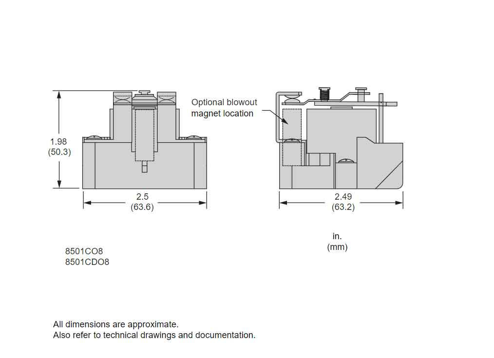 8501CO8V29 - Square D - Motor Control Part And Accessory