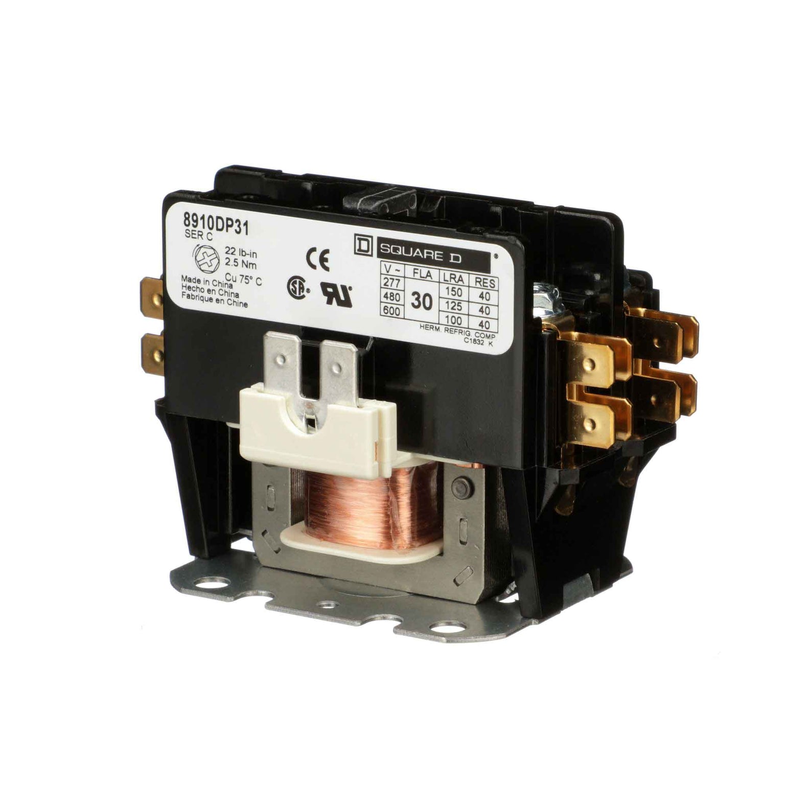 8910DP31V04 - Square D - Definite Purpose Contactor