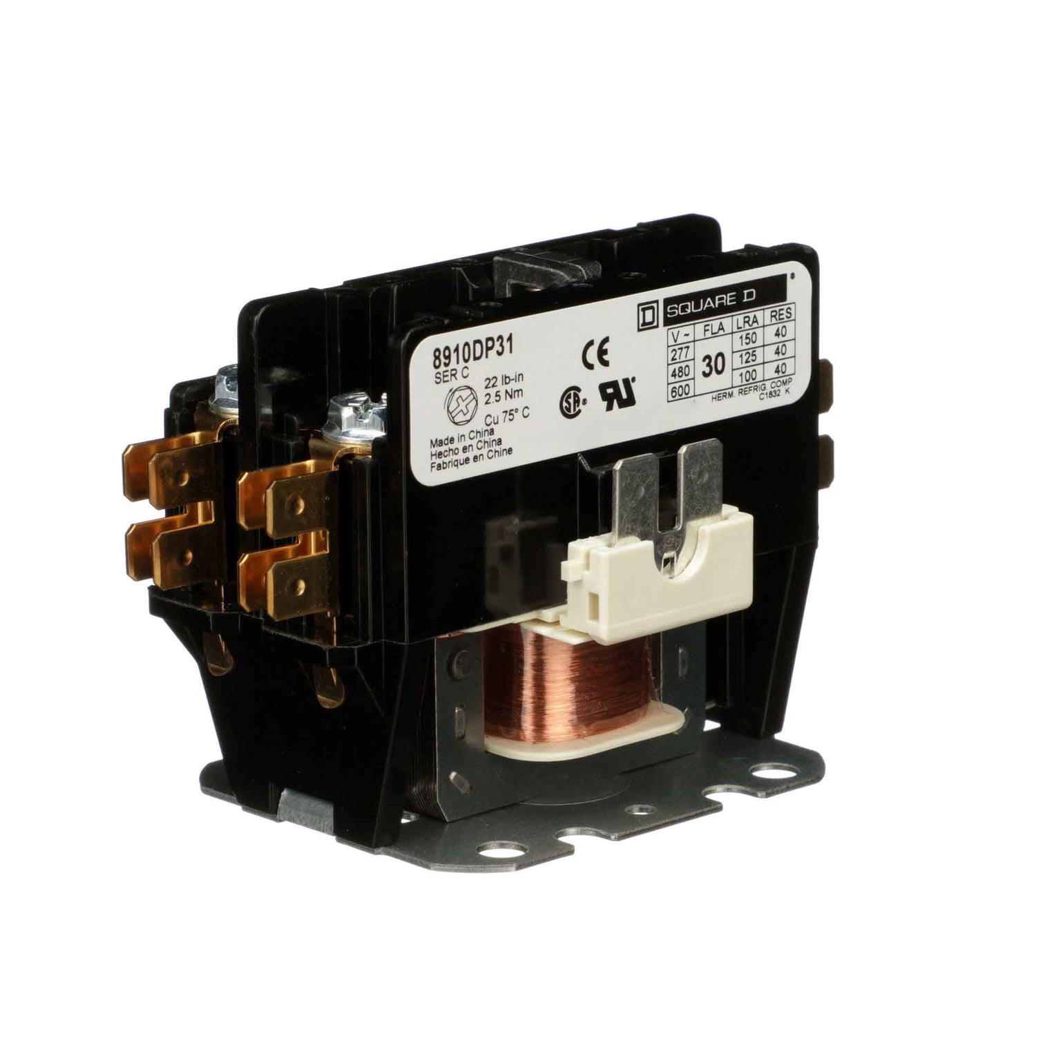 8910DP31V14 - Square D - Definite Purpose Contactor