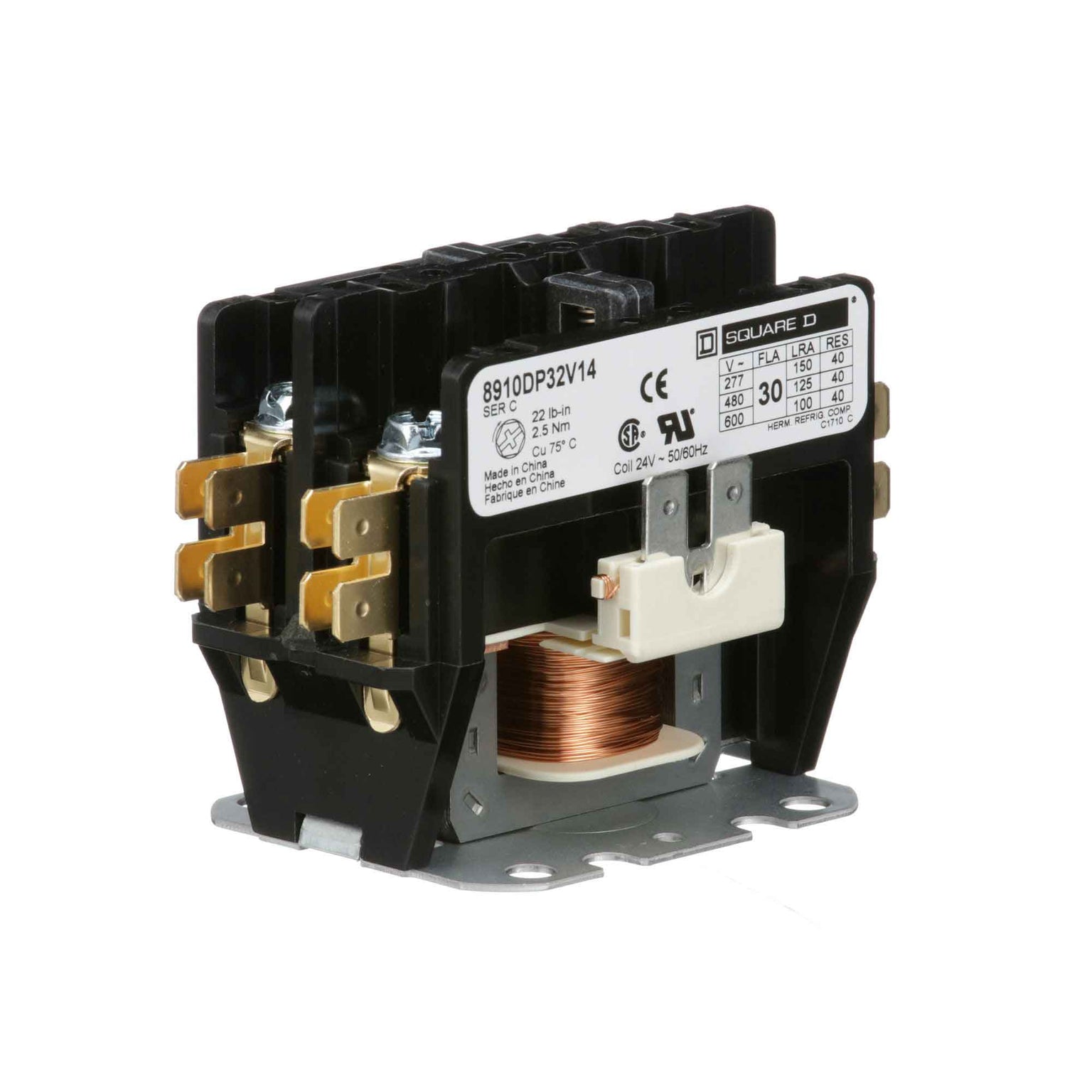 8910DP32V14 - Square D - Definite Purpose Contactor