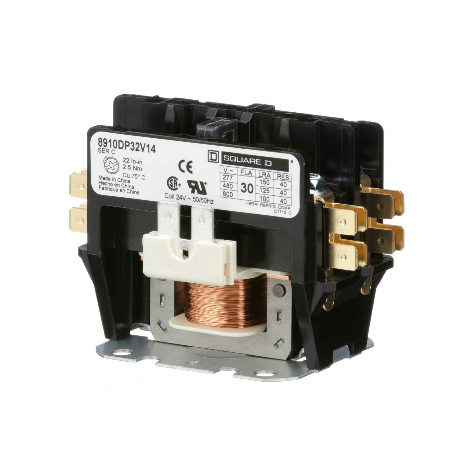 8910DP32V14 - Square D - Definite Purpose Contactor