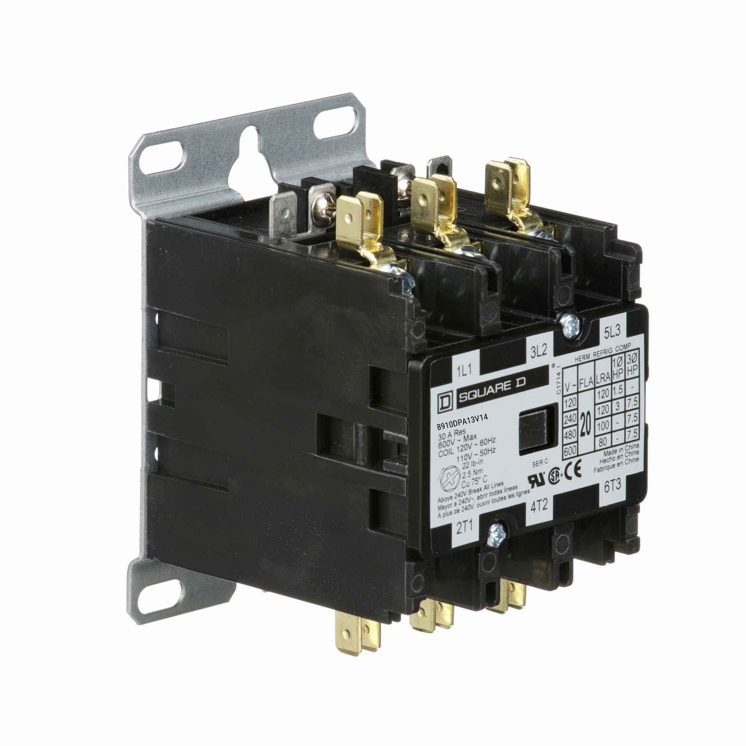 8910DPA13V14 - Square D - Definite Purpose Contactor