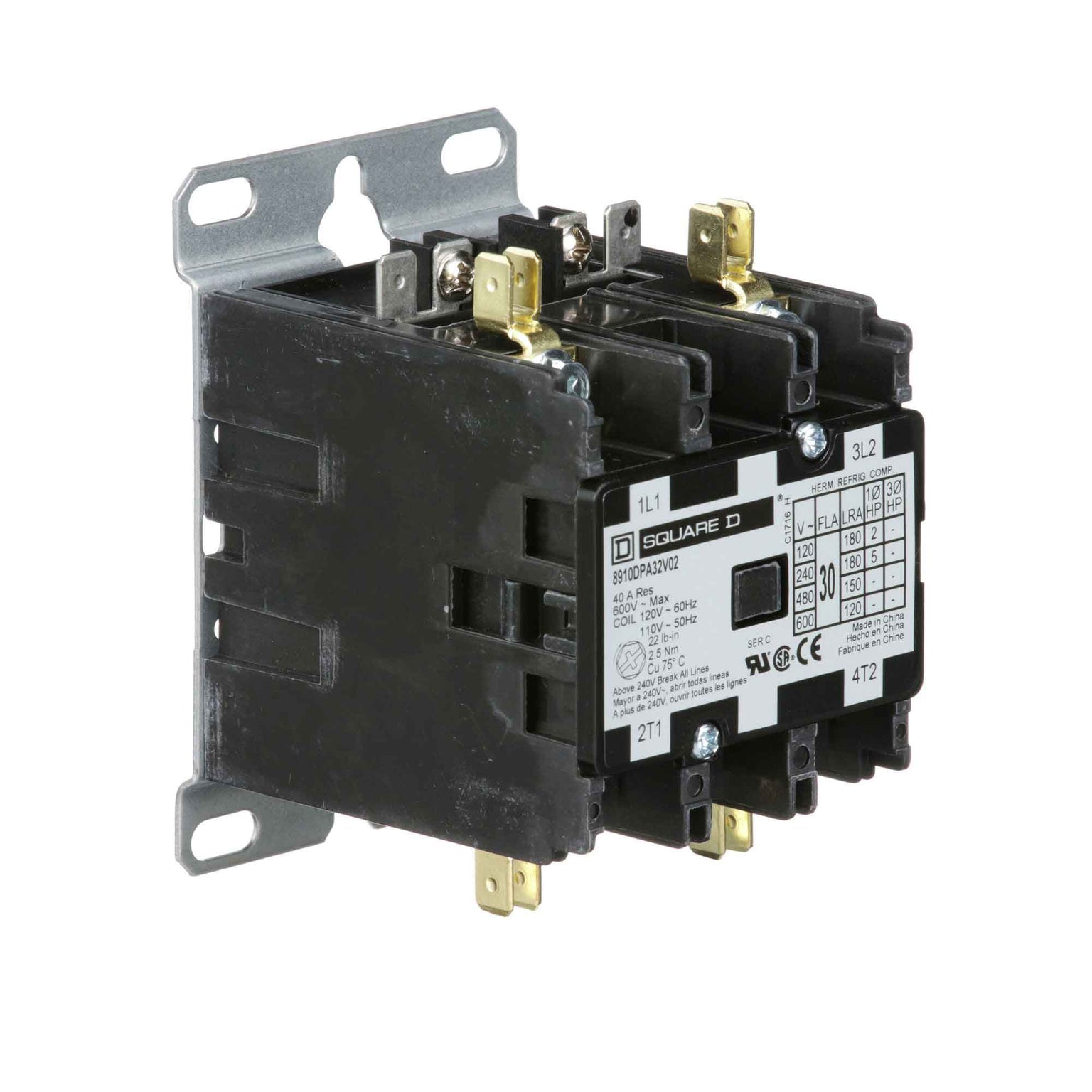 8910DPA32V02 - Square D - Definite Purpose Contactor