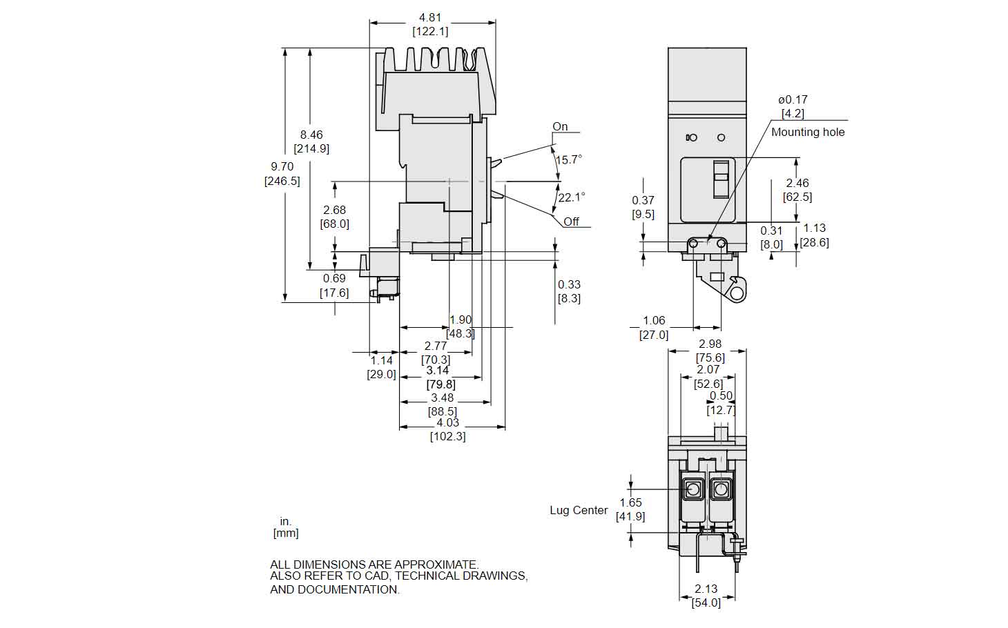 BDA261252 - Square D - Molded Case Circuit Breaker