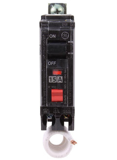 THQB1115GFT - GE 15 Amp Single Pole GFCI Bolt-On Circuit Breaker