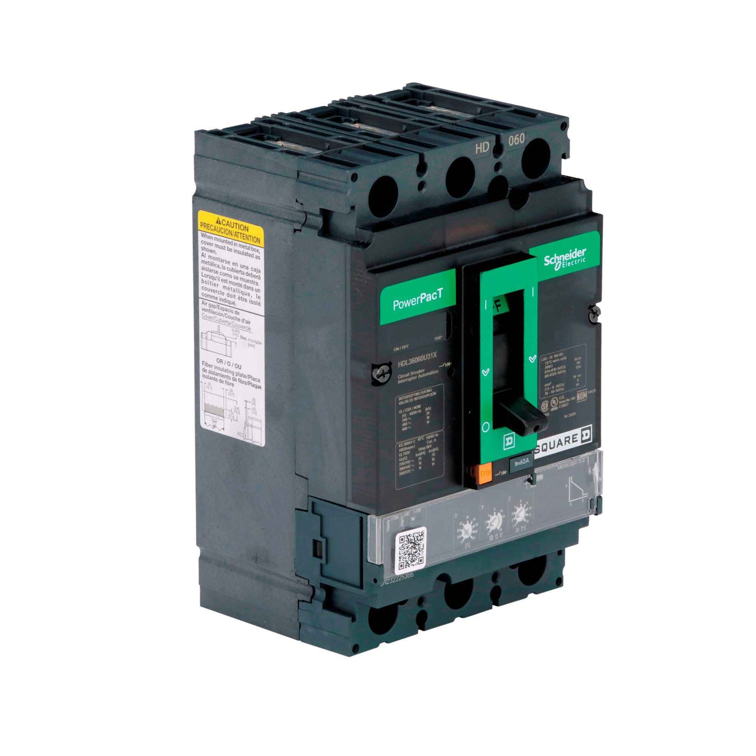 HDL36060U31X - Square D - Molded Case Circuit Breaker