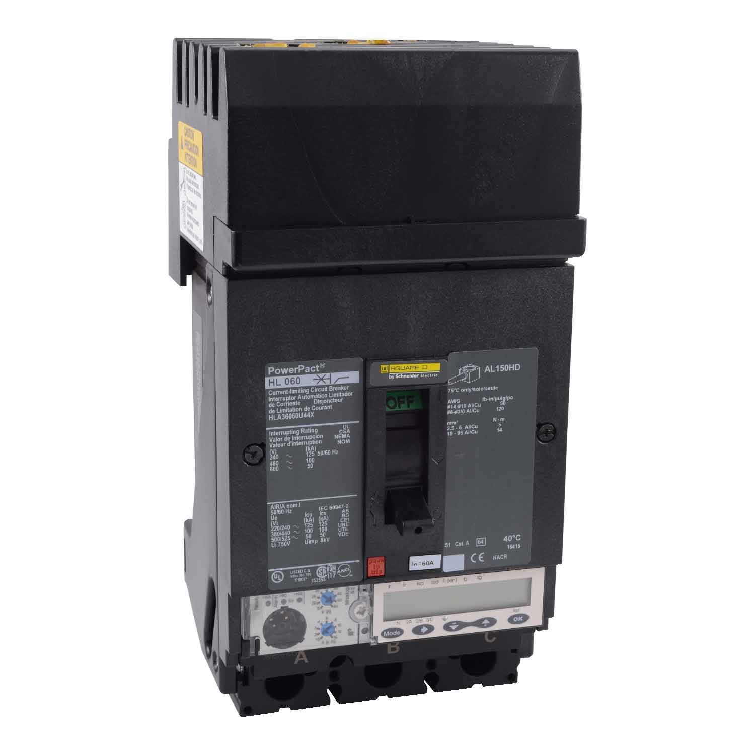 HLA36060U44X - Square D - Molded Case
 Circuit Breakers