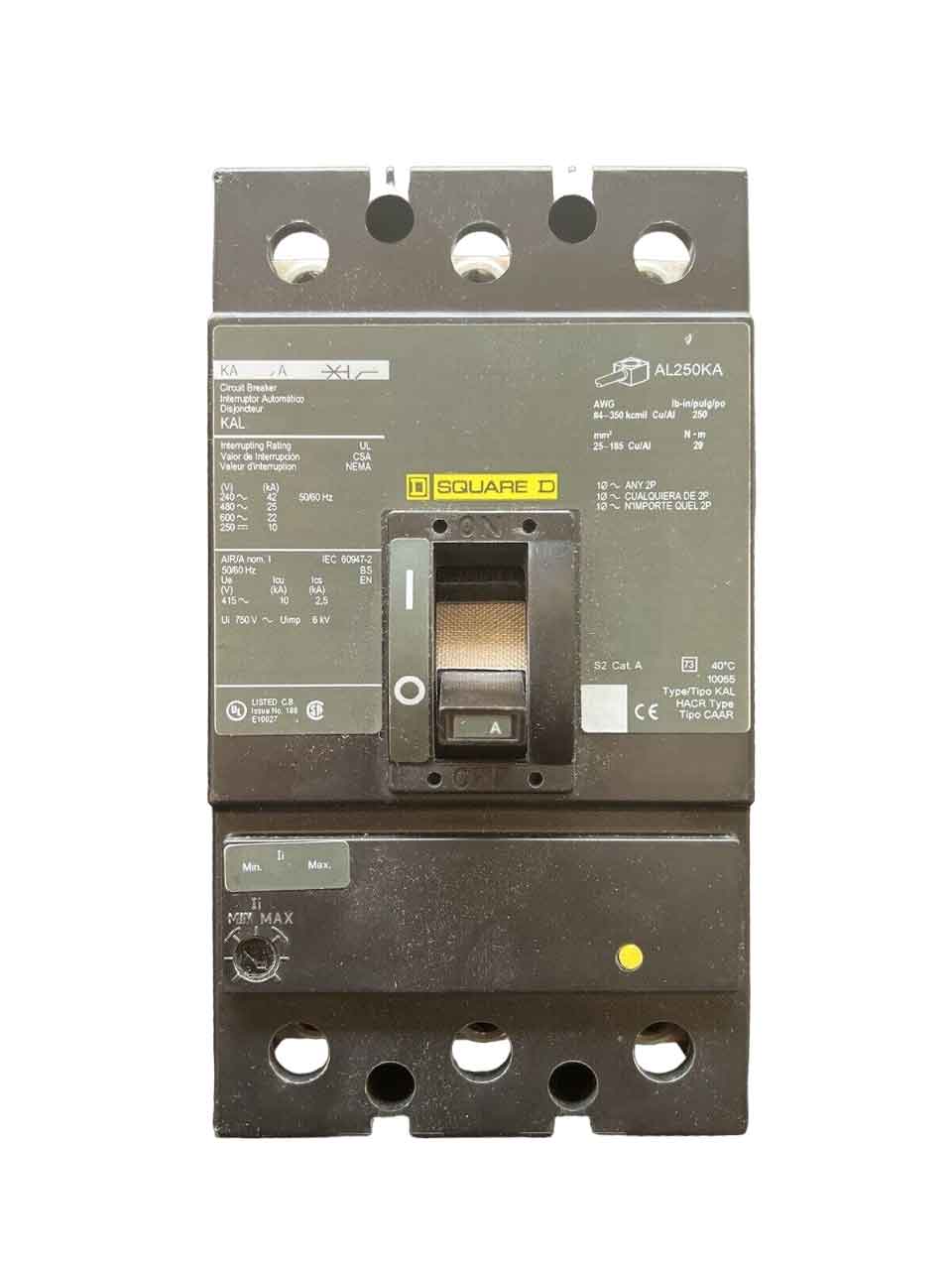 KAL3625029M - Square D - Molded Case
 Circuit Breakers