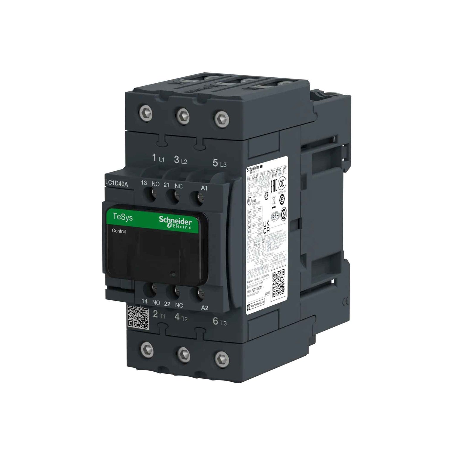 LC1D40AU7 - Square D - Magnetic Contactor