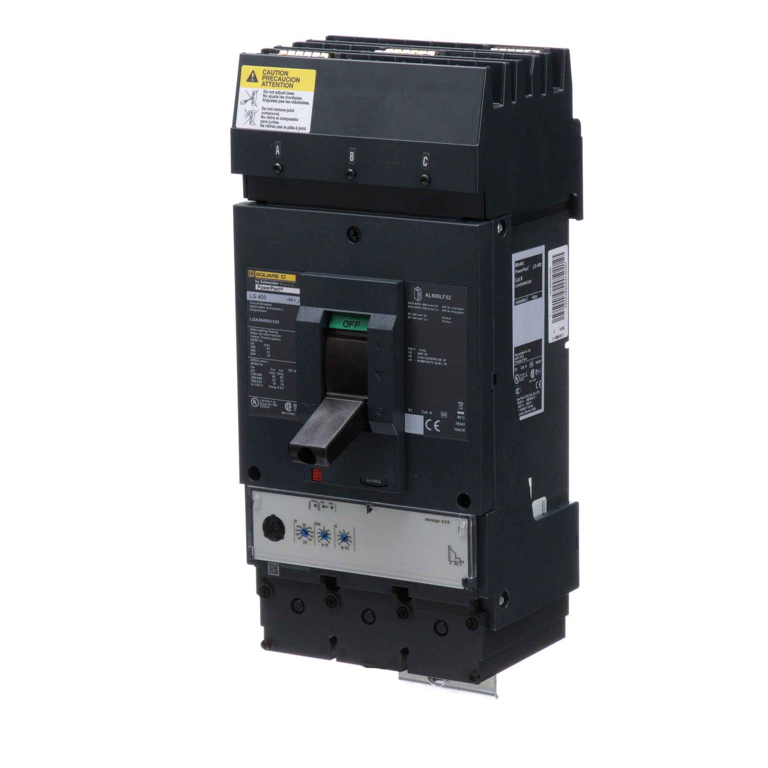 LGA36400U33X - Square D - Molded Case Circuit Breaker