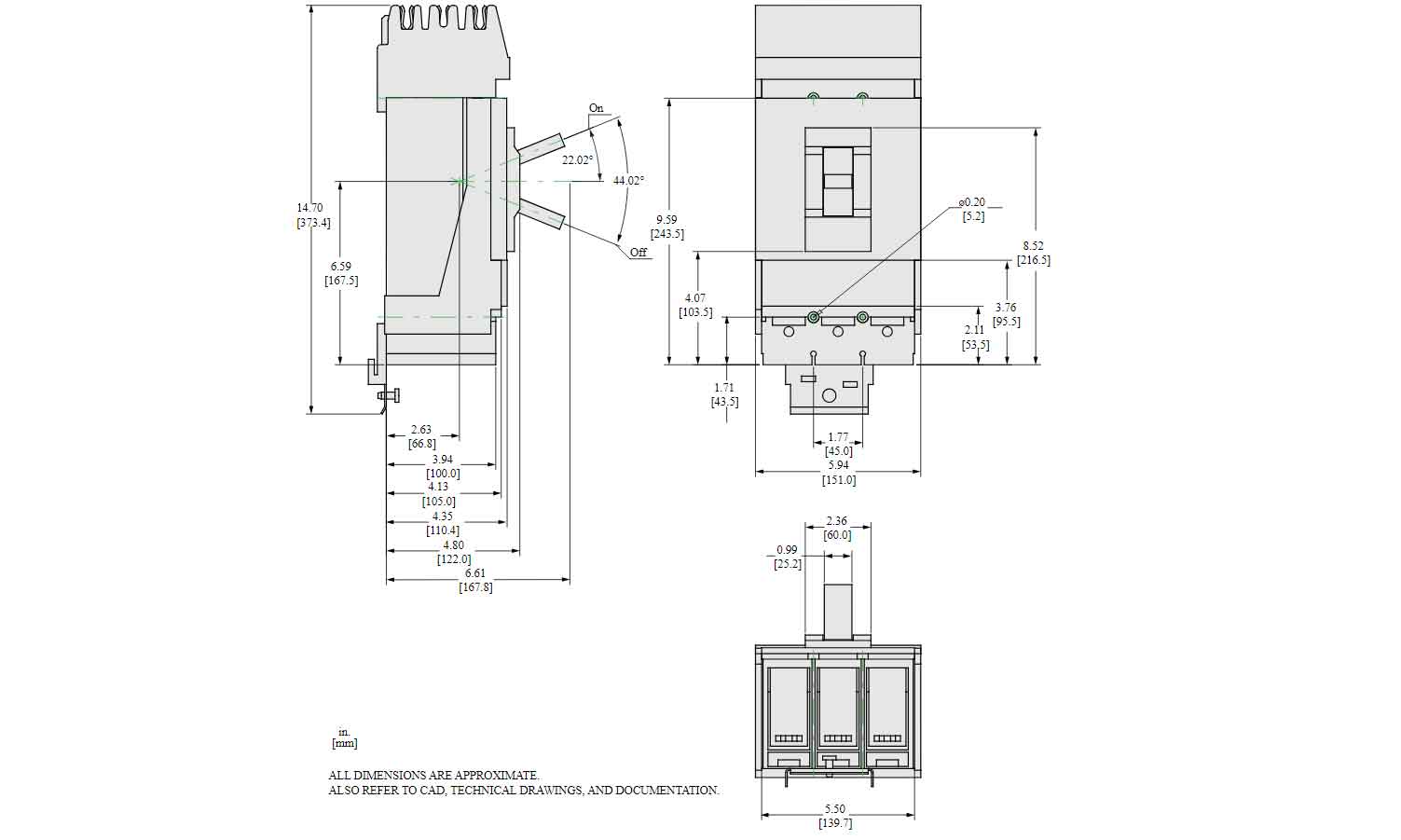 LGA36400U33X - Square D - Molded Case Circuit Breaker