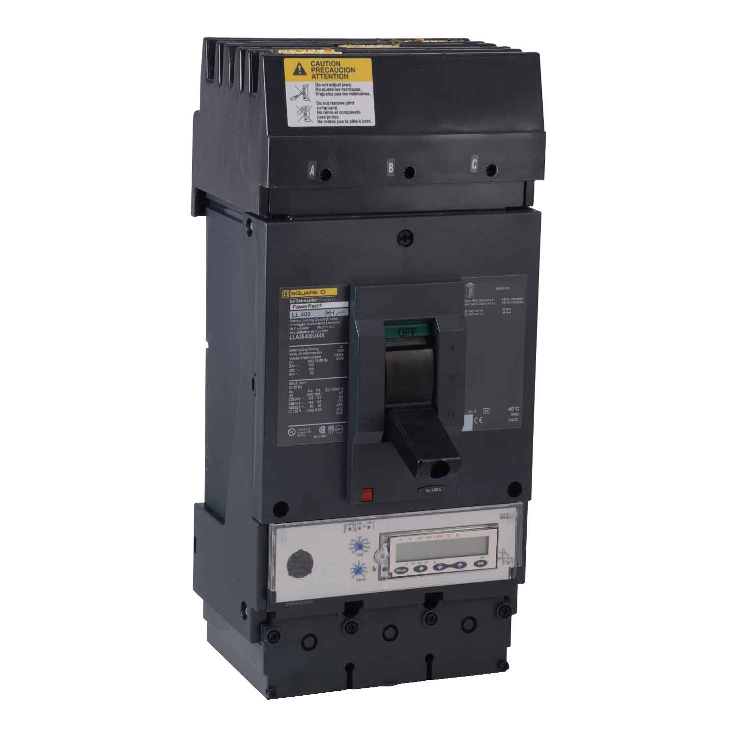 LLA36400U44X - Square D - Molded Case Circuit Breaker