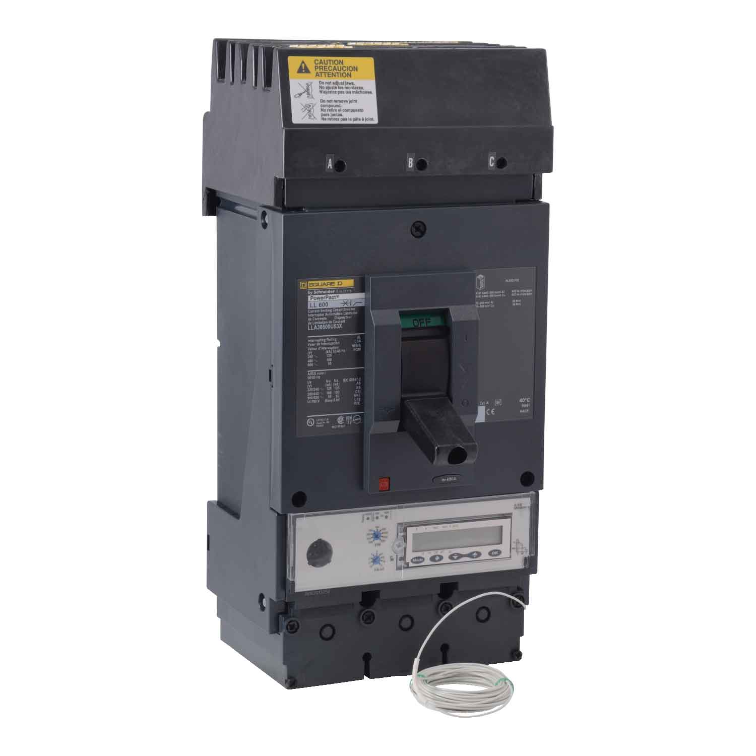 LLA36600U53X - Square D - Molded Case Circuit Breaker