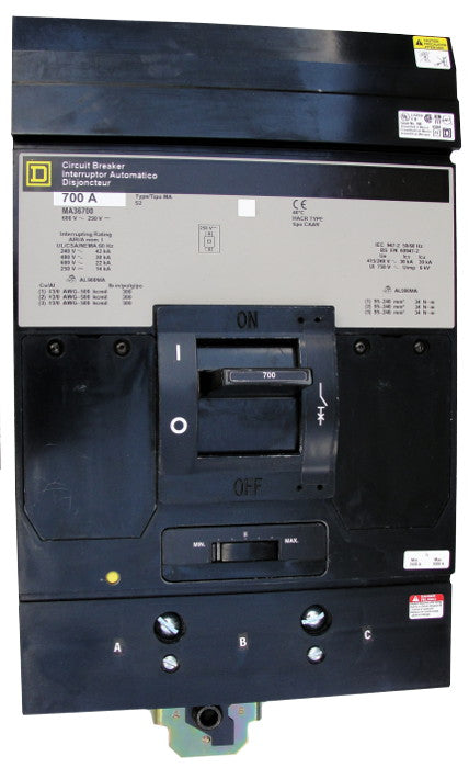 MA36700 - Square D - Molded Case Circuit Breaker