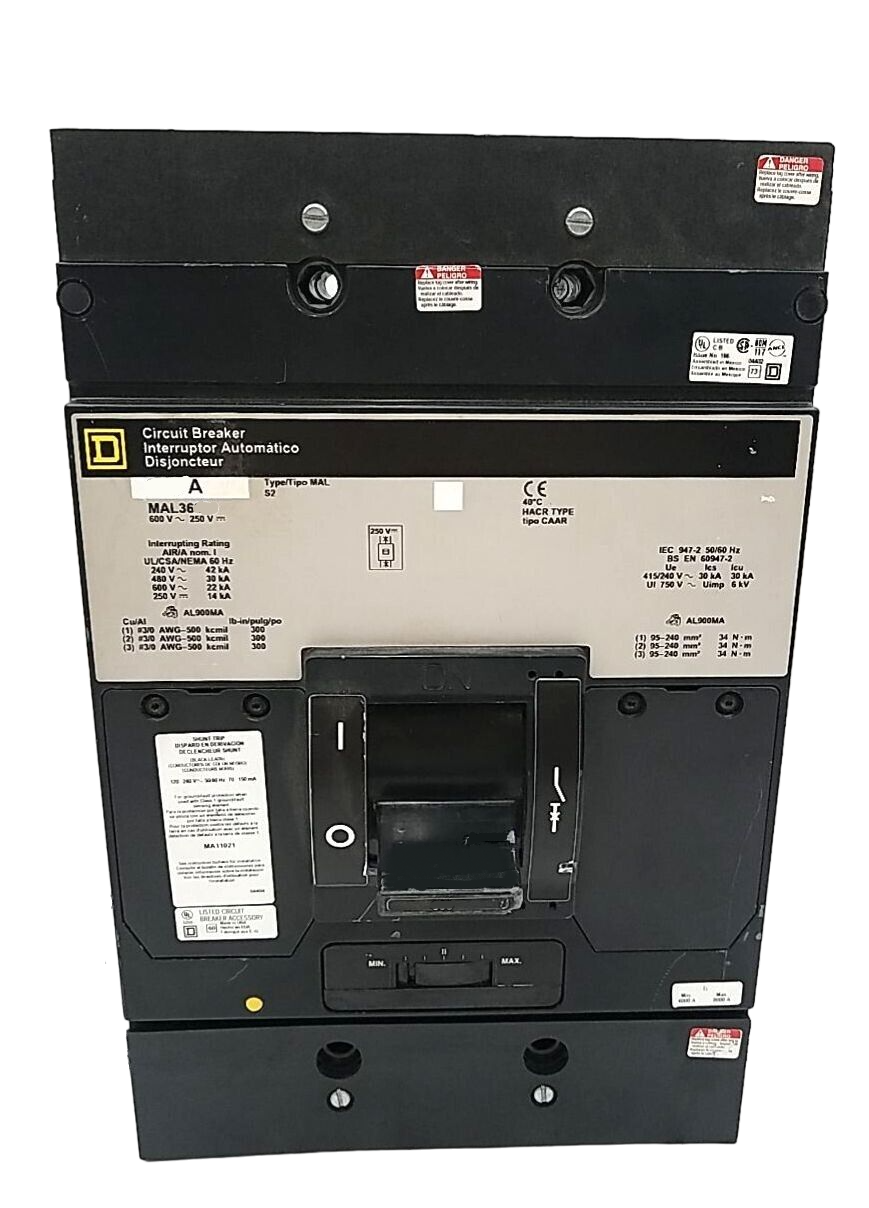 MAL36800 - Square D - Molded Case Circuit Breaker