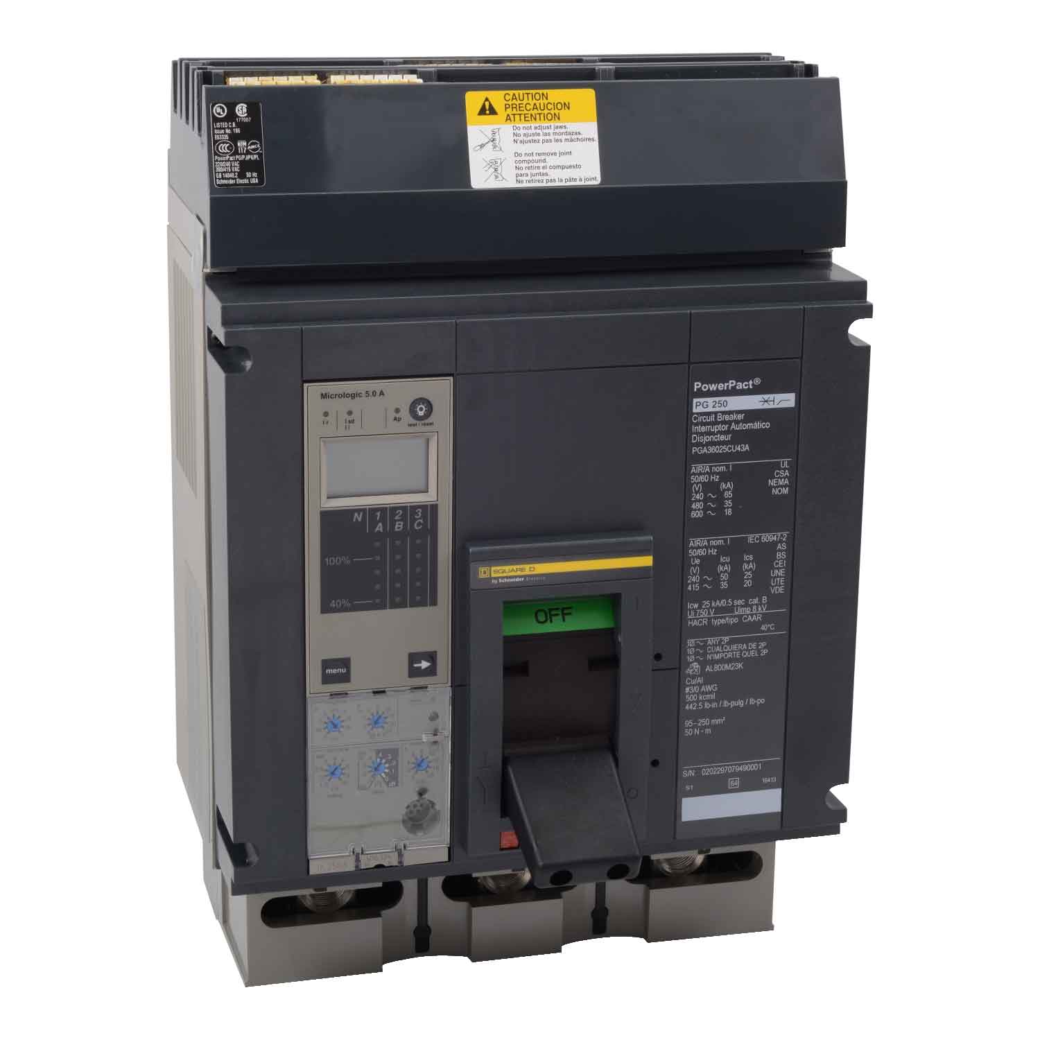 PKA36060U31A - Square D - Molded Case Circuit Breaker