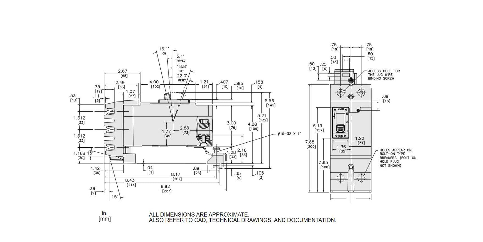 QBA221001 - Square D - Molded Case Circuit Breaker