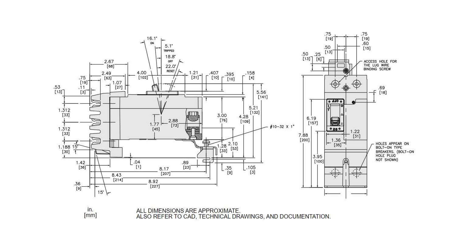 QBA221754 - Square D - Molded Case Circuit Breaker