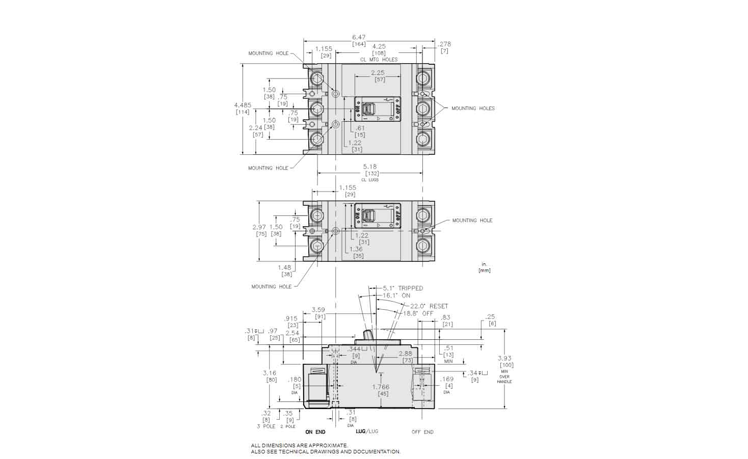 QBL22110 - Square D - Molded Case Circuit Breaker