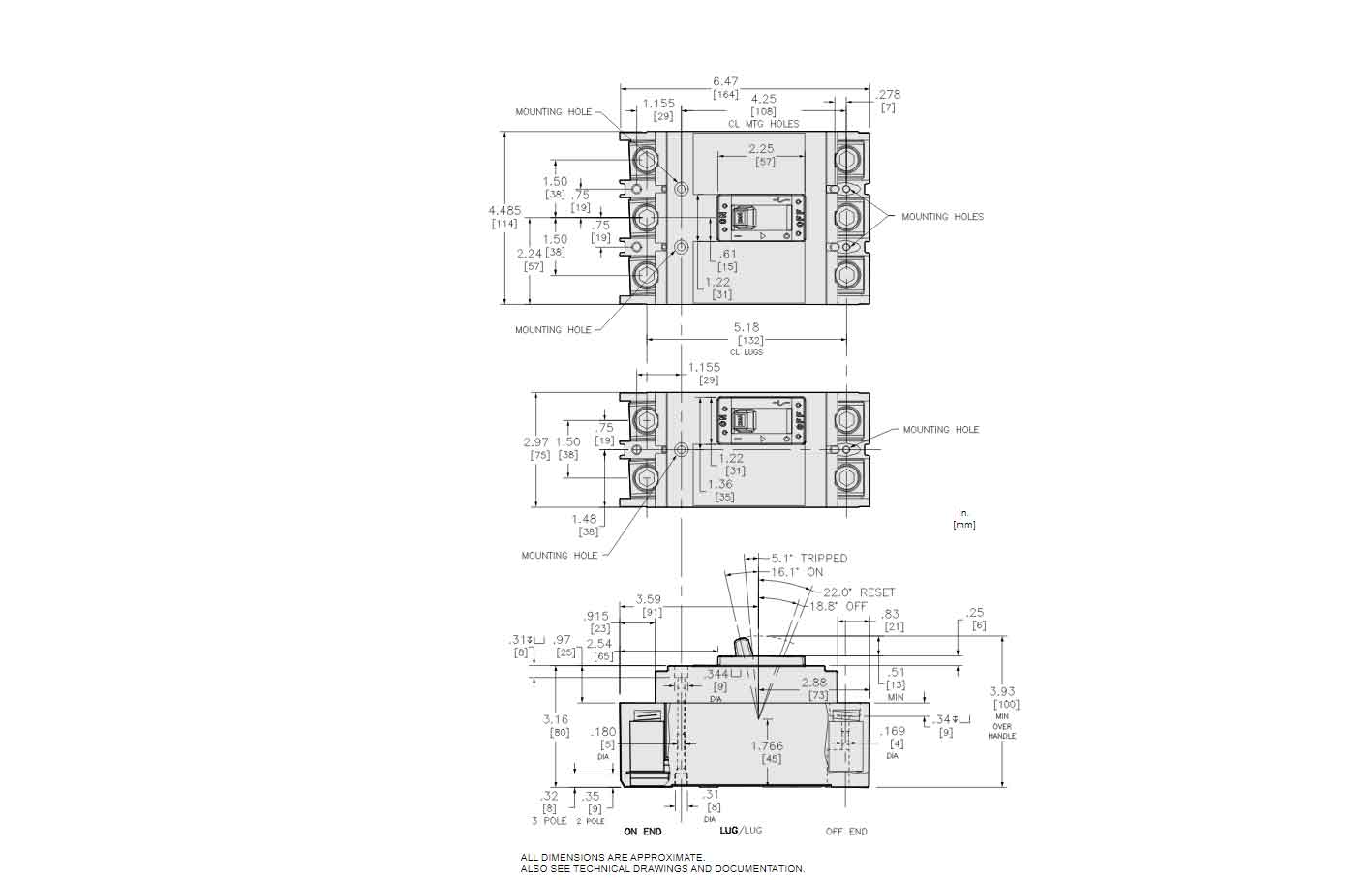 QBP22225TM - Square D - Molded Case Circuit Breaker