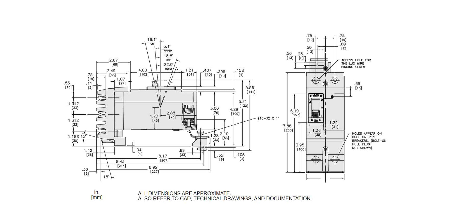 QDA221001 - Square D - Molded Case Circuit Breaker